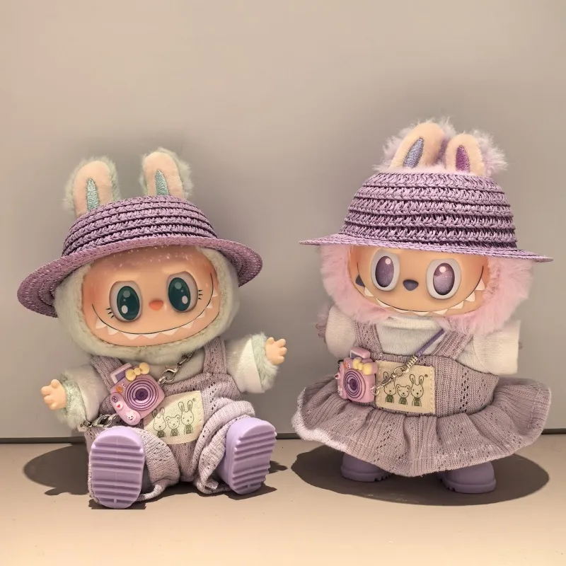 取り入れたい おすすめ ファッション 可愛い 3色選べる labubuぬいぐるみペンダント 服