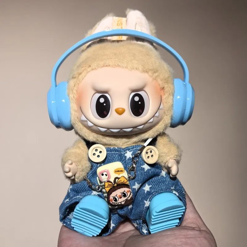 憧れ 激売れ中 トレンド デニム 4点セット labubuぬいぐるみペンダント 服