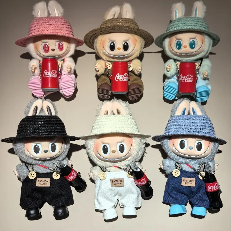 大好評 売れ切れ必至 クール 4点セット クール labubuぬいぐるみペンダント 服