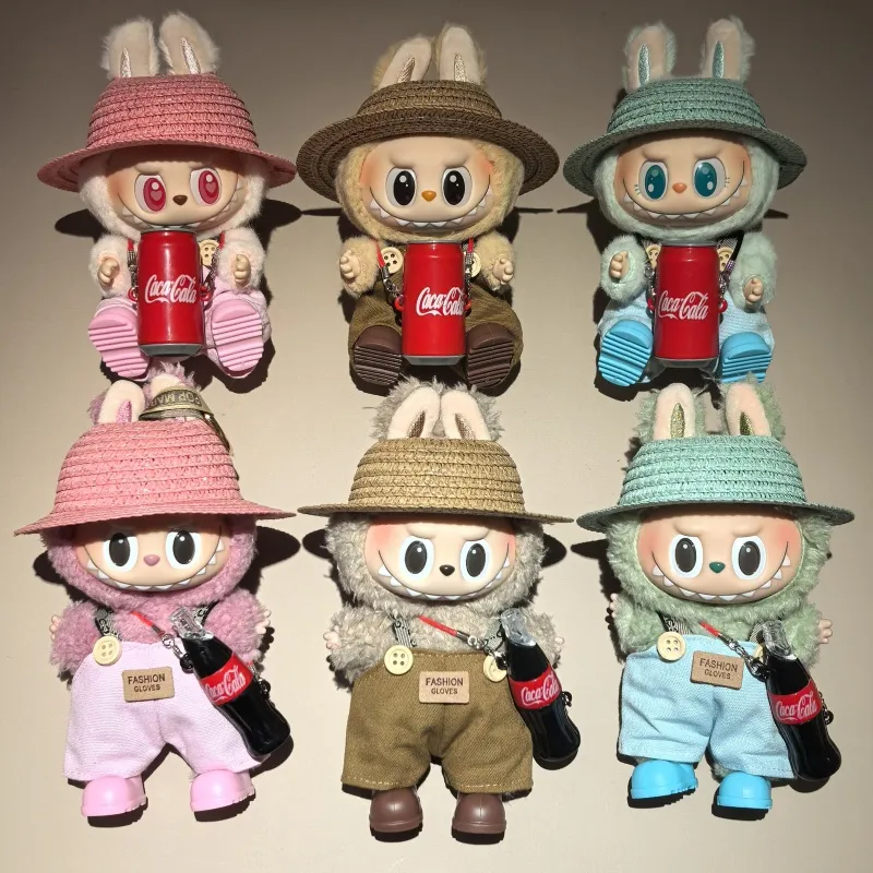 大好評 売れ切れ必至 クール 4点セット クール labubuぬいぐるみペンダント 服