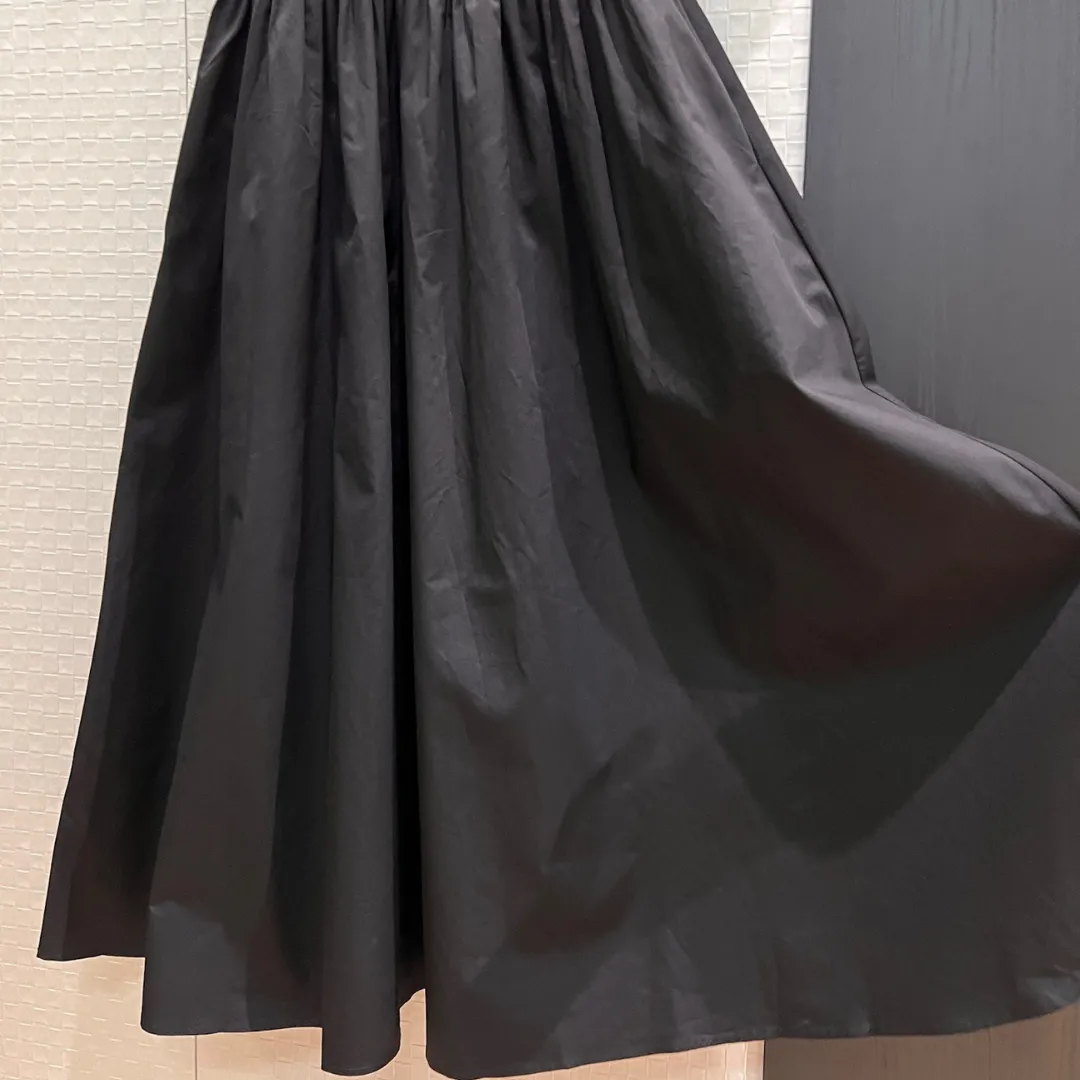 『 S-L』大注目 大活躍 女子マスト フェミニン シンプル キレカジ ポケット付き ワンピース