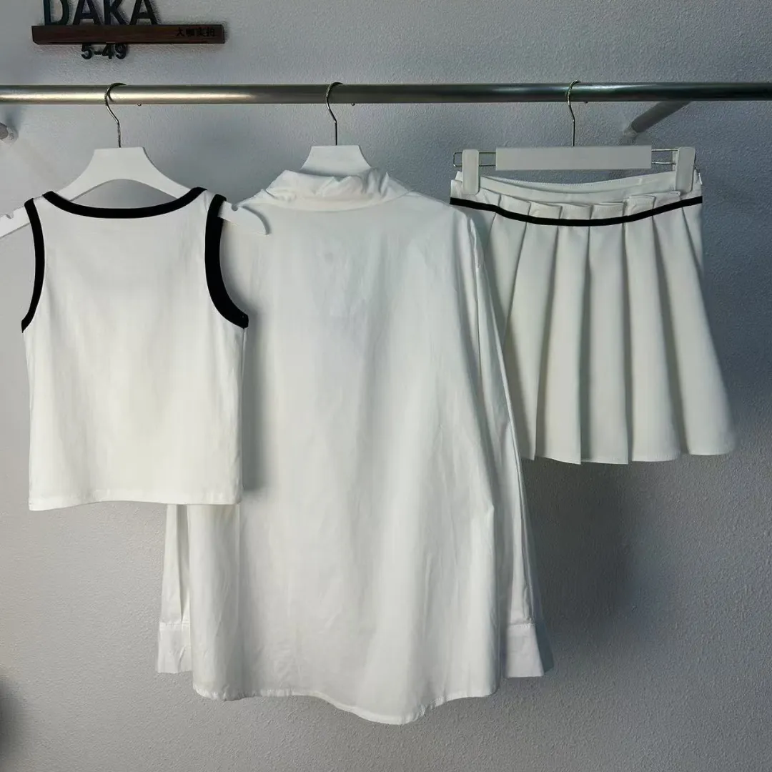 『 S-L』超人気商品 質感のいい ファッション プリーツ 3点セット セットアップ