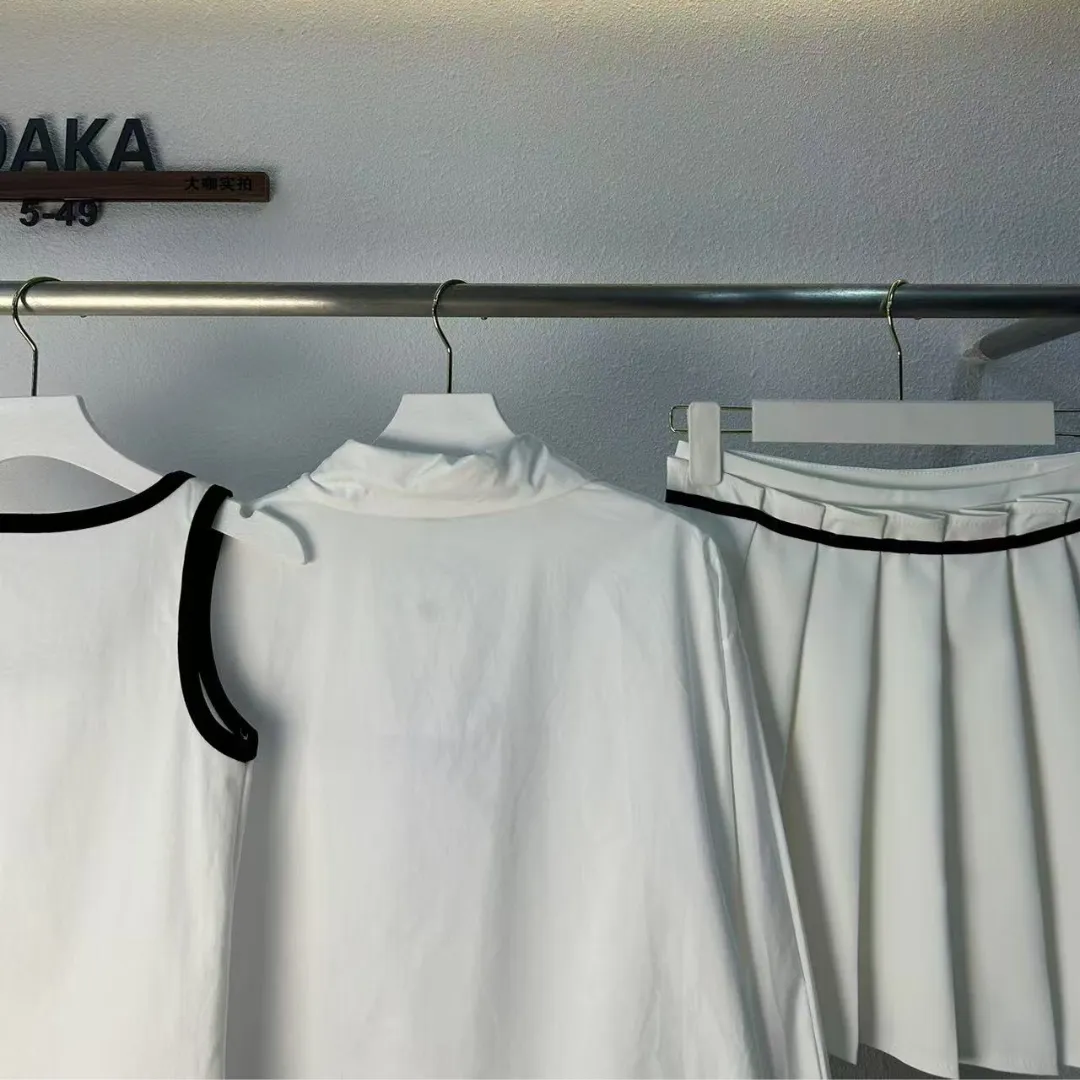 『 S-L』超人気商品 質感のいい ファッション プリーツ 3点セット セットアップ