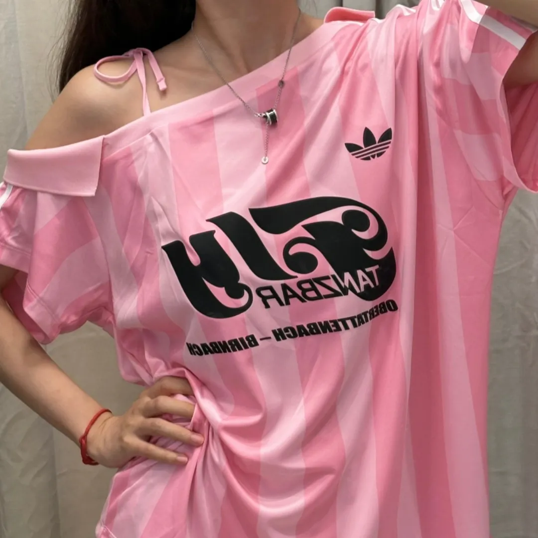 『S-L』超人気商品 目立つ 合わせやすい トレンド クール ワンショルダー Ｔシャツ