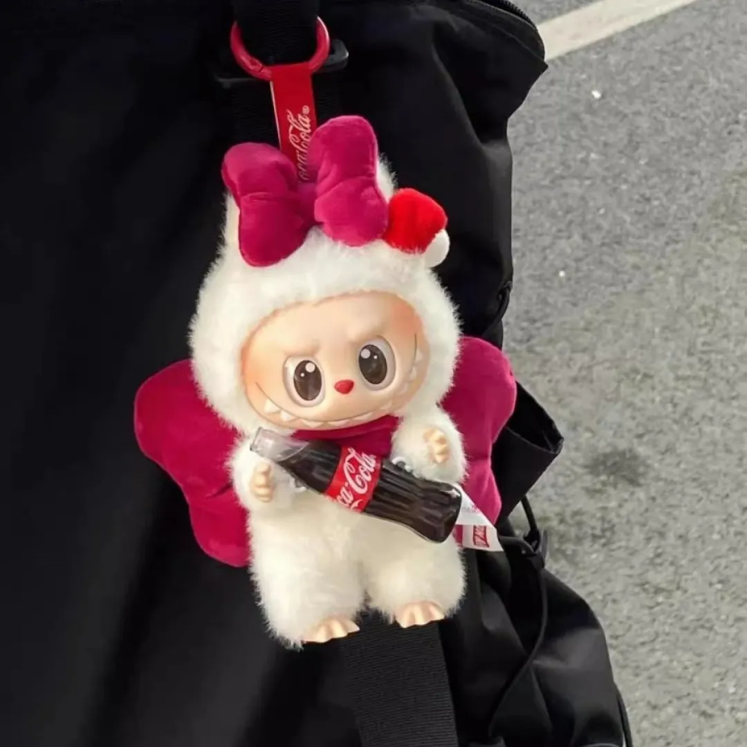 売れ切れ必至 大注目 目立つ ファッション 可愛い ぬいぐるみと服  labubuぬいぐるみペンダント