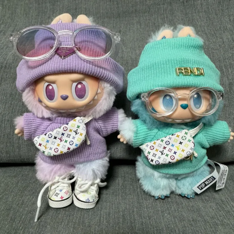 トレンド クール 可愛い labubuぬいぐるみペンダント服 人形を含まない