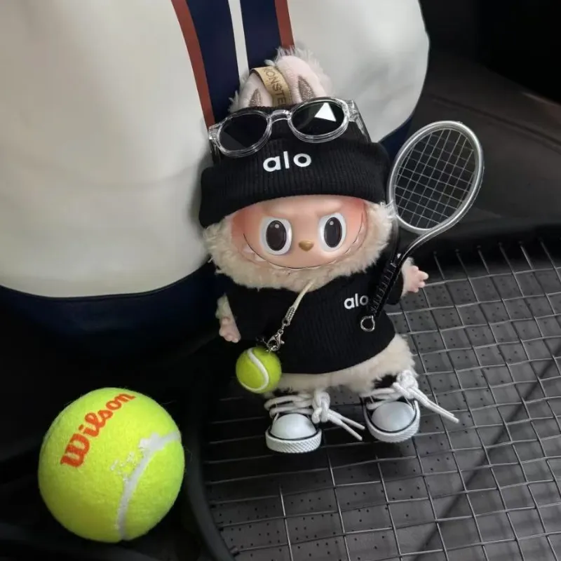 人気上昇中 可愛い スポーツ labubuぬいぐるみペンダント服 人形を含まない