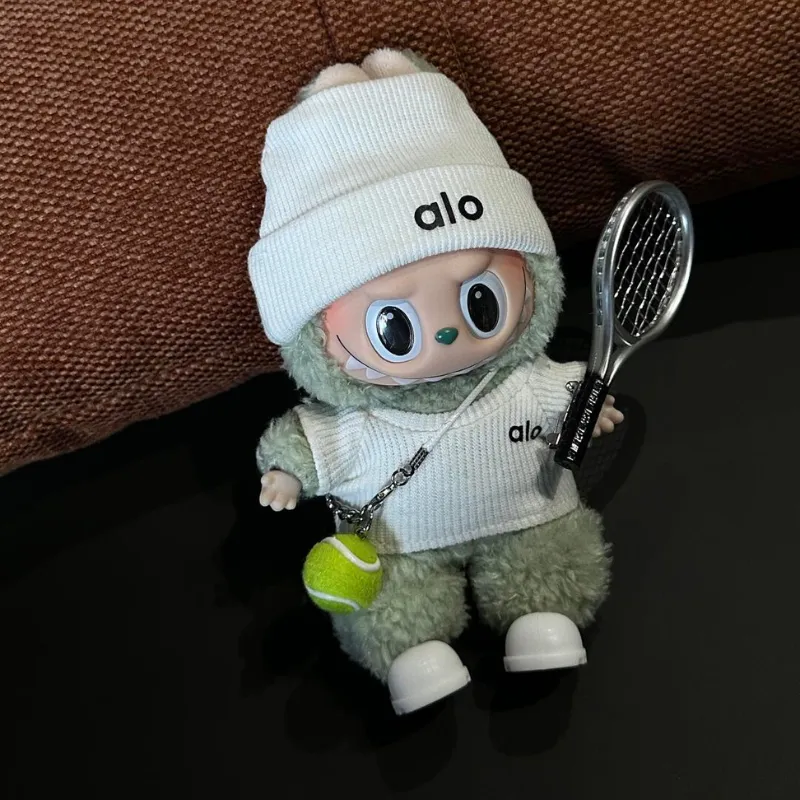 人気上昇中 可愛い スポーツ labubuぬいぐるみペンダント服 人形を含まない