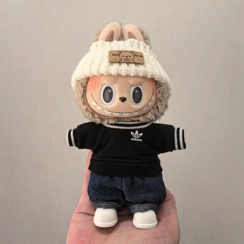 憧れ カジュアル スポーツlabubuぬいぐるみペンダント服 人形を含まない