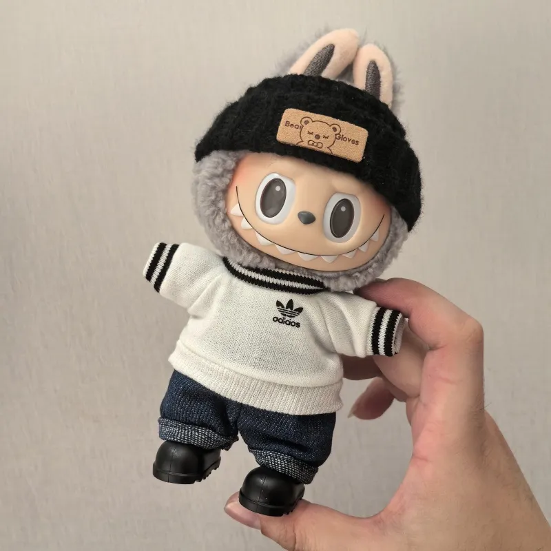 憧れ カジュアル スポーツlabubuぬいぐるみペンダント服 人形を含まない