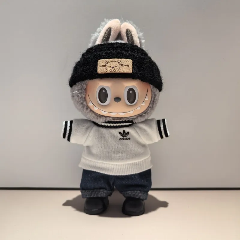 憧れ カジュアル スポーツlabubuぬいぐるみペンダント服 人形を含まない